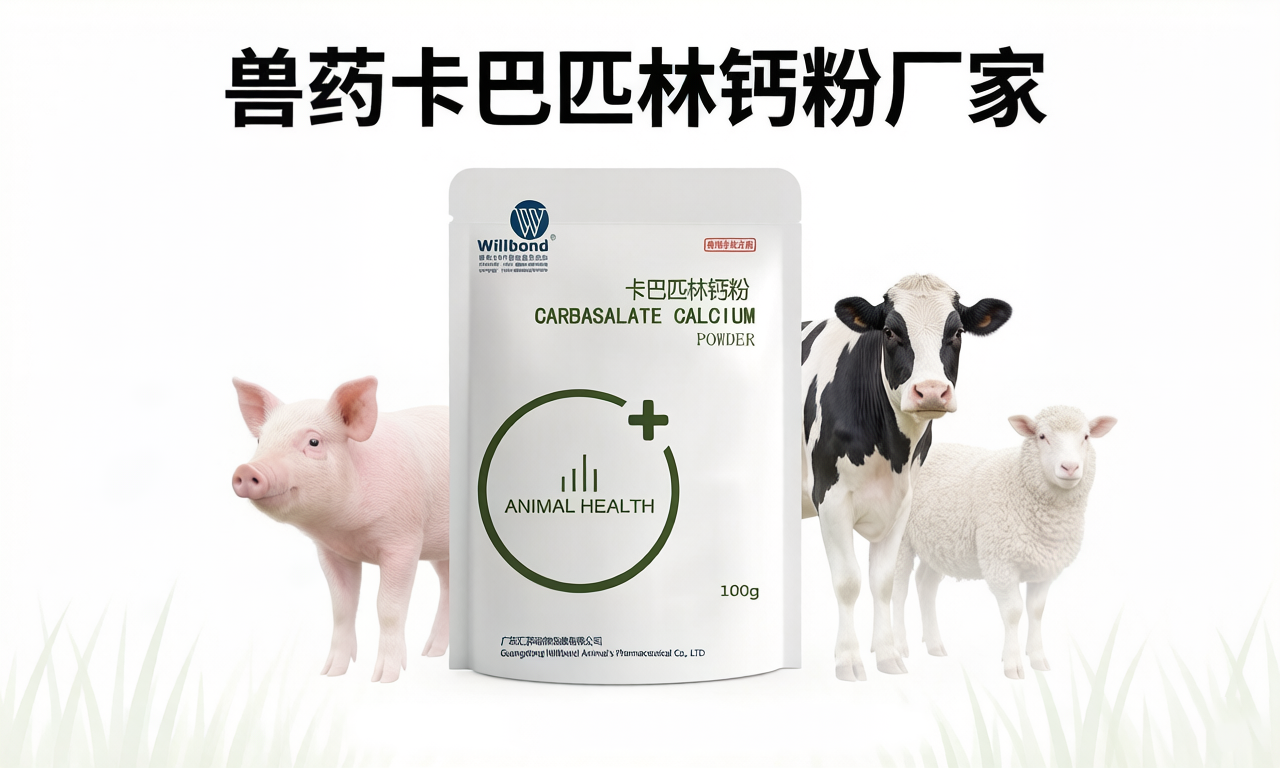 兽药卡巴匹林钙粉厂家有哪些，汇邦兽药实力分析。